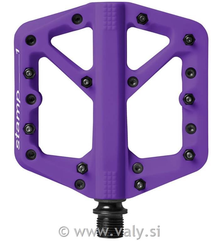 Crank Brothers flat pedala Stamp1 small&large vijolična GEN1