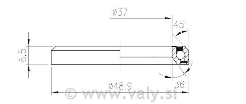 FSA ležaj 1-3/8" IS-22138 (MR031)