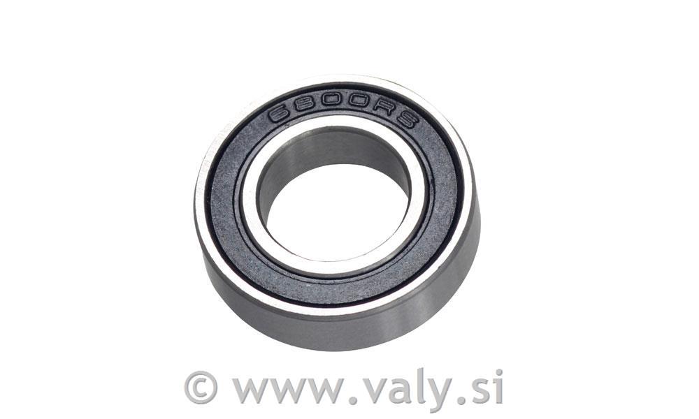 Zaprt kroglični ležaj 6800 2RS 10x19x5mm