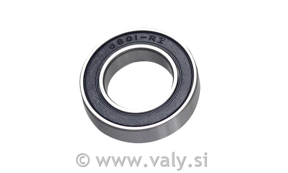 Zaprt kroglični ležaj 6801 2RS 12x21x5mm