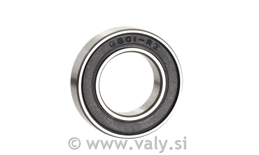 Zaprt kroglični ležaj 6801 2RS 12x21x5mm