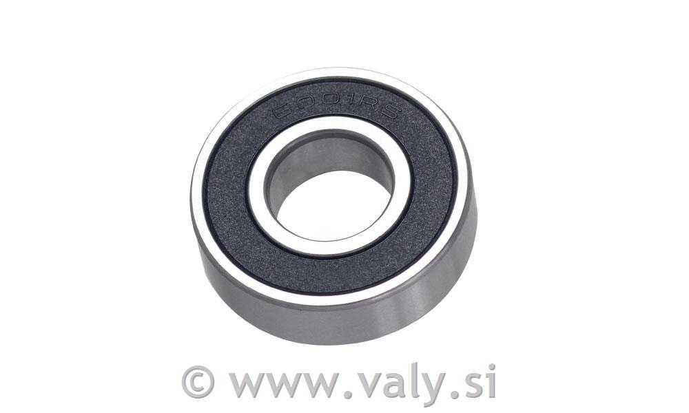 Zaprt kroglični ležaj 6001 2RS 12x28x8mm