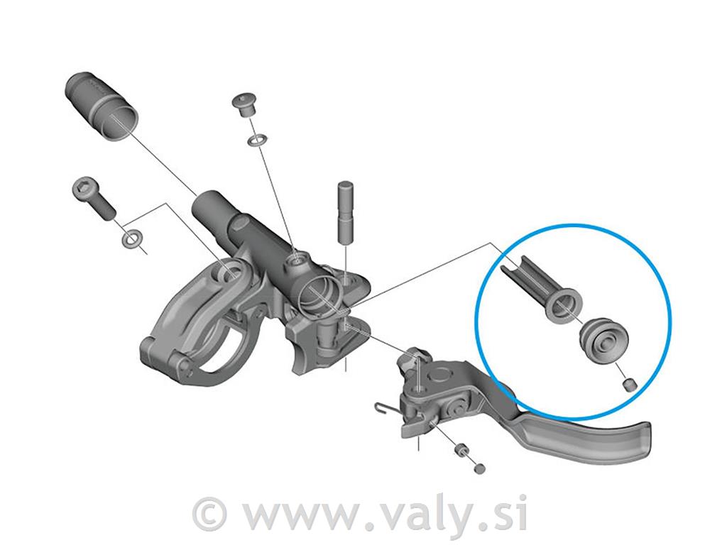 Shimano membrana za zavorne ročice BL-M9120/8100/7100
