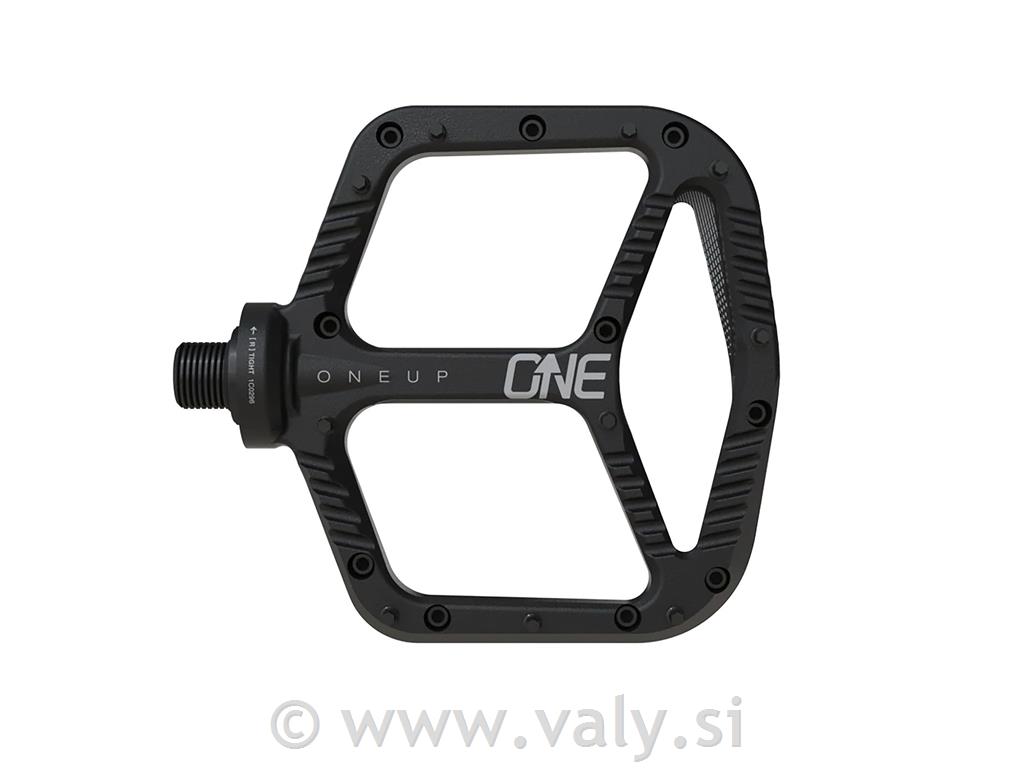 OneUp flat pedala aluminij črna