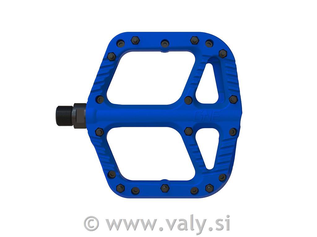 OneUp flat pedala Composite modra