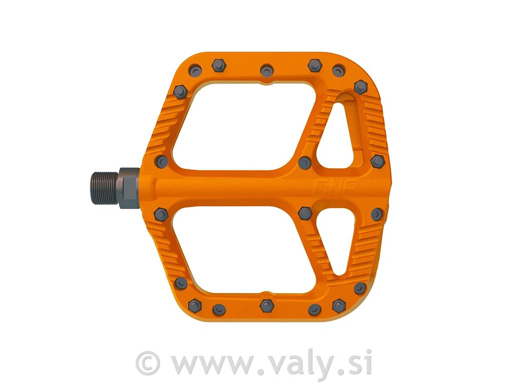 OneUp flat pedala Composite oranžna