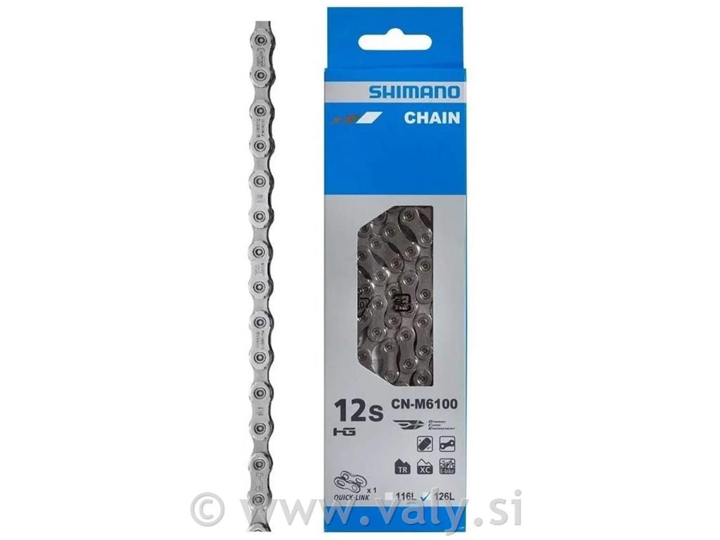 Shimano veriga Deore CN-M6100 12 prestav 126 členov