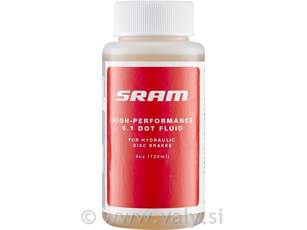 Sram zavorno olje DOT 5.1 za disk zavore 120ml