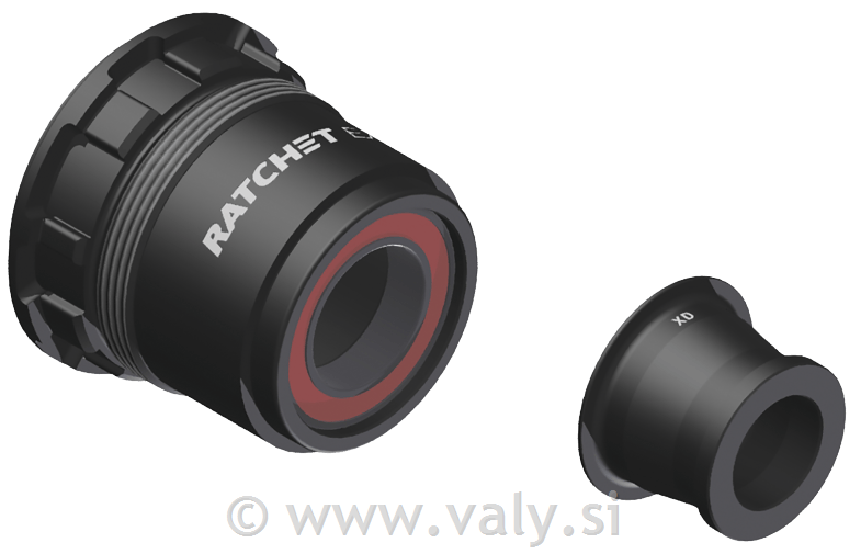 DT Swiss glava verižnika - račna DT SWISS SRAM XD