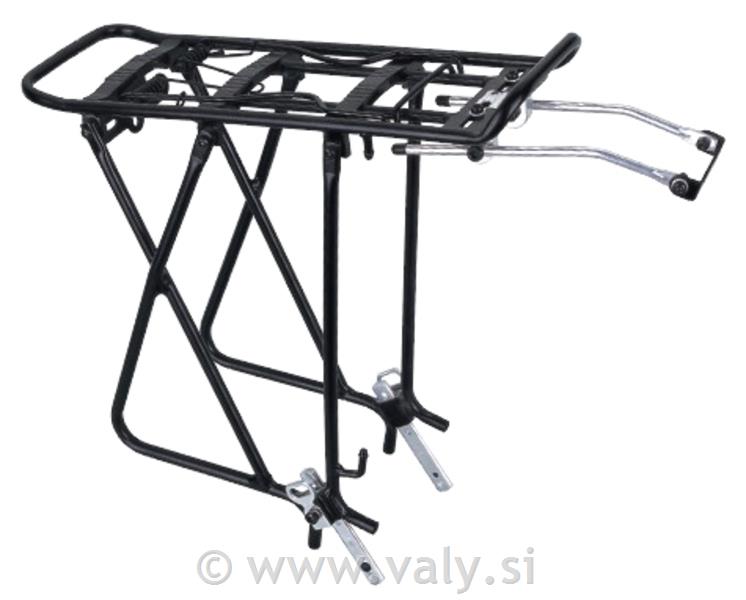 EXTEND zadnji Al prtljažnik z vzmetjo za kolo 24"-28"