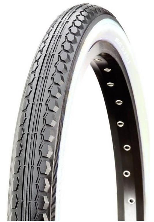 CST plašč za kolo 20x1.75 C213 bela-črna