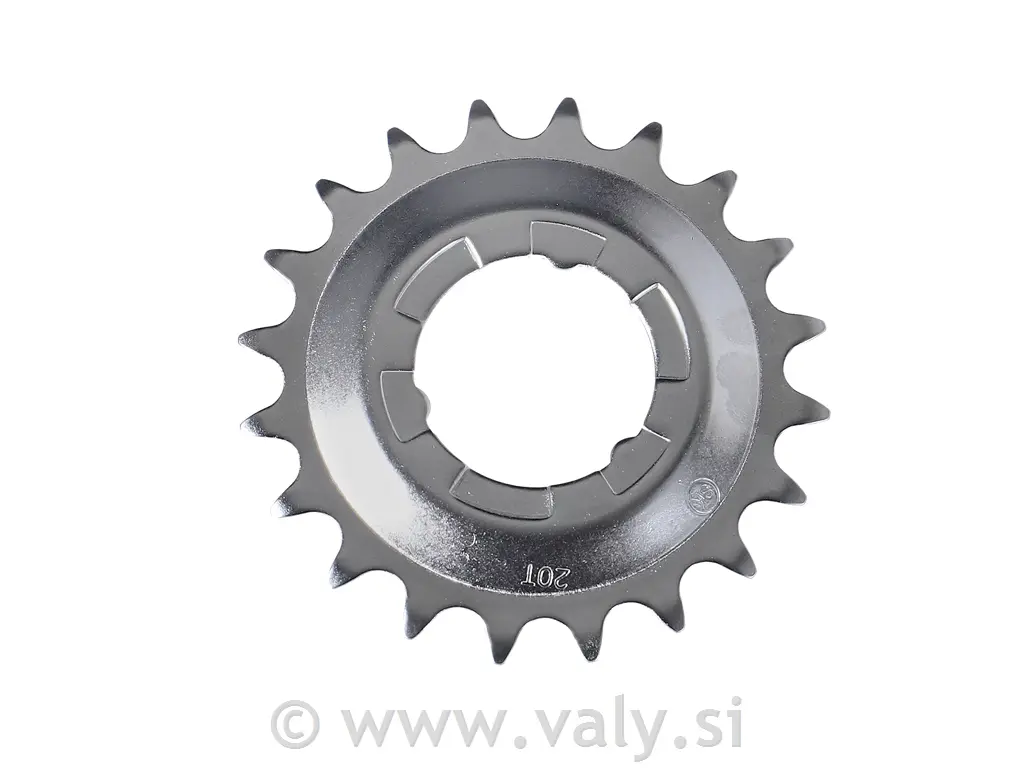 Shimano Nexus verižnik 20 zob 1/2x3/32 srebrna