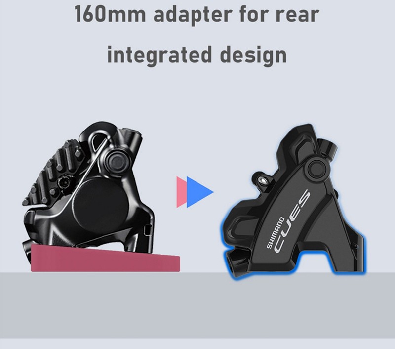Shimano CUES BR-U6030R Flat-Mount zadnja zavorna čeljust