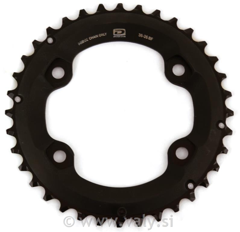 Shimano verižnik Deore 36 zob (BF) za gonilko FC-M6000 2x10p