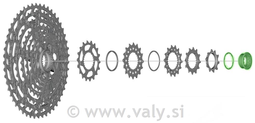 Shimano pritrdilna matica za verižnike CS-M8100/M7100