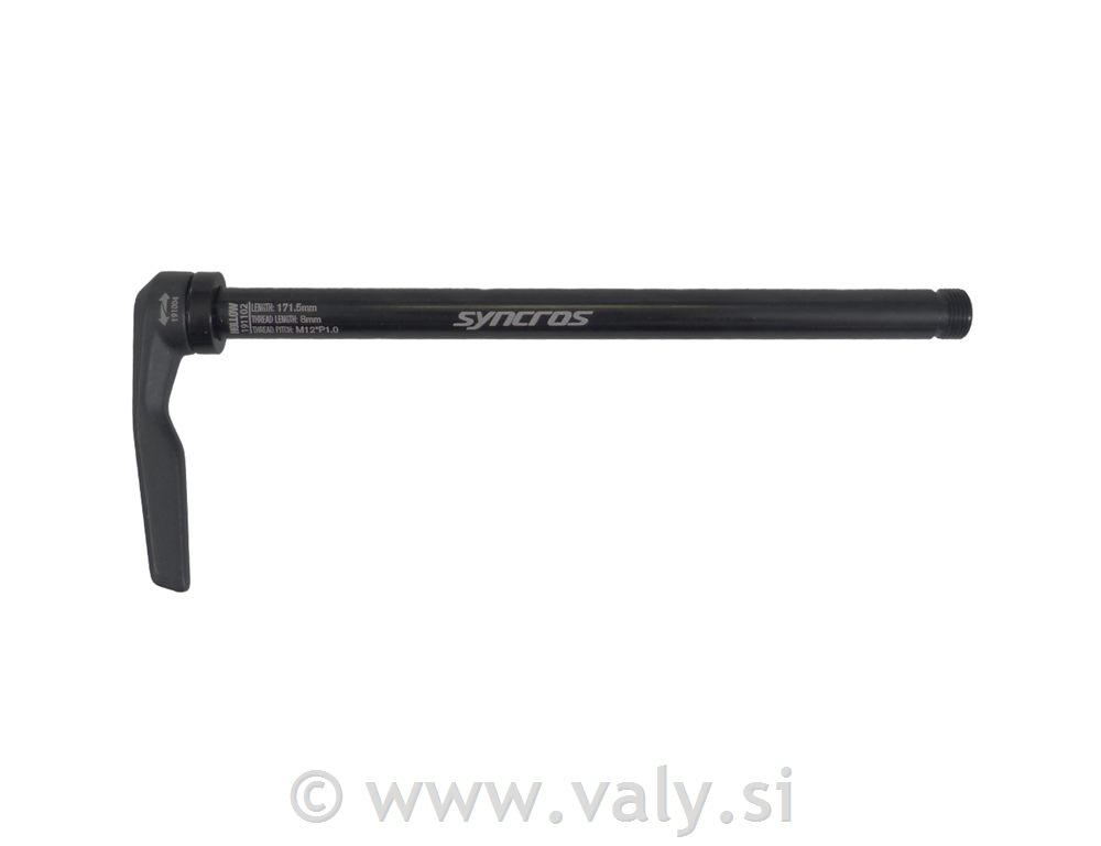 Syncros osovina peste RWS Boost 148x12 T30 dolžina 171.5mm