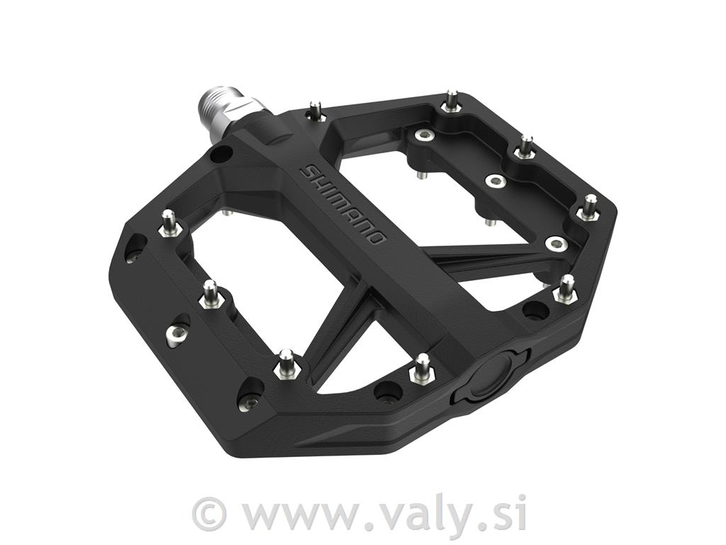 Shimano flat pedala GR400 črna