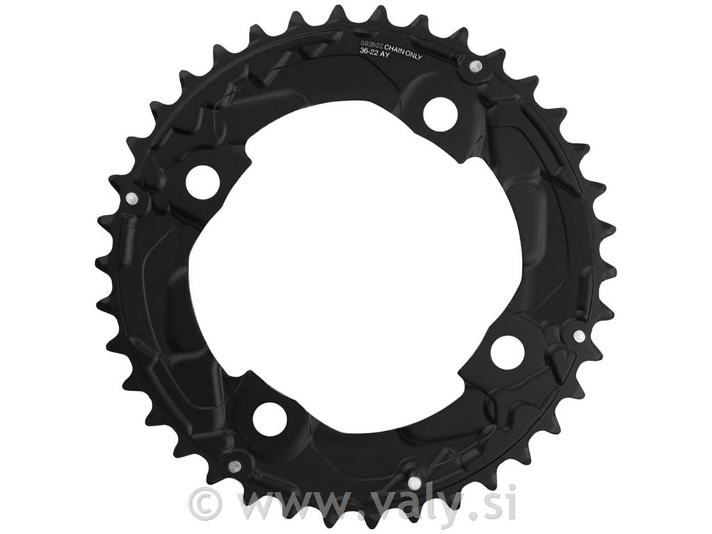 Shimano verižnik 36 zob AY Deore FC-M617 (2x10p)