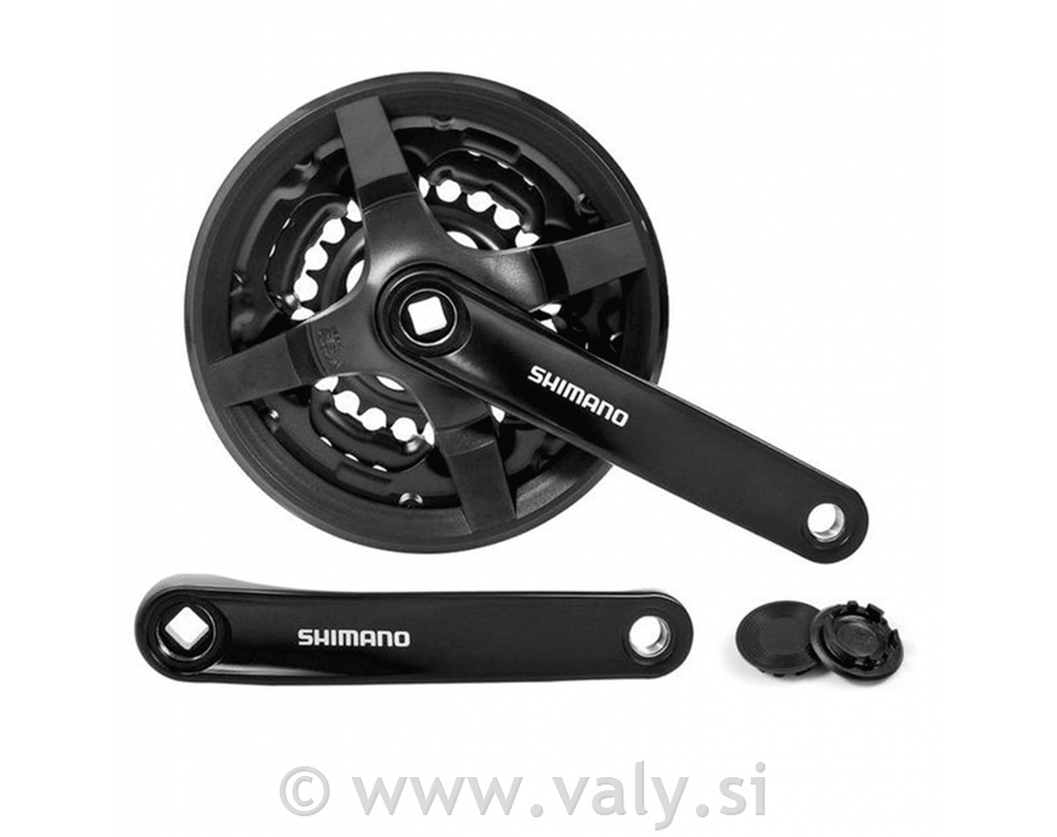 Shimano gonilke z verižniki Tourney FC-TY301 48x38x28