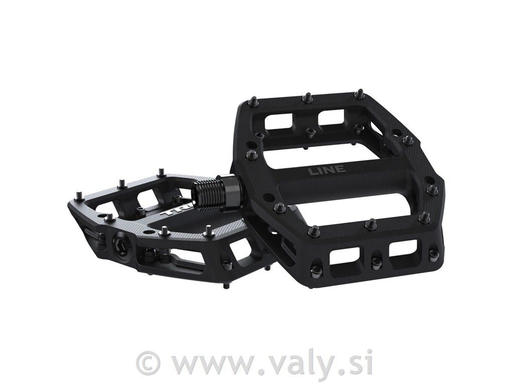 Trek pedala flat Line Elite črna
