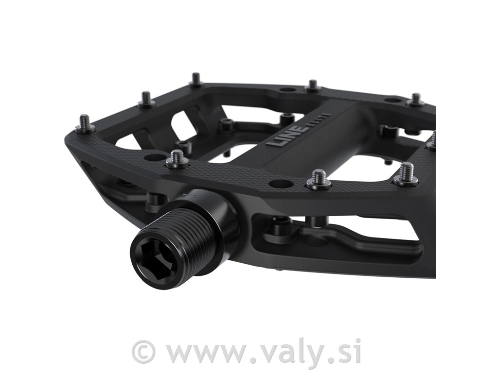 Trek pedala flat Line Elite črna