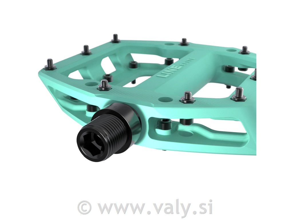 Trek pedala flat Line Elite zelena (miami green)