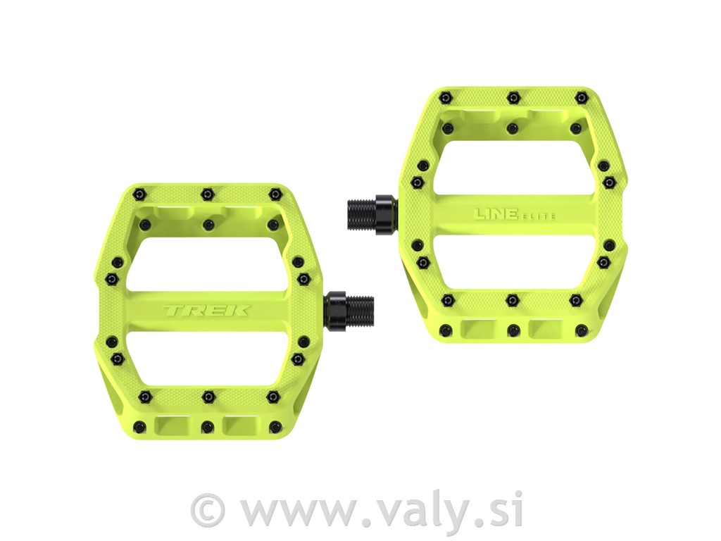 Trek pedala flat Line Elite rumena (volt)