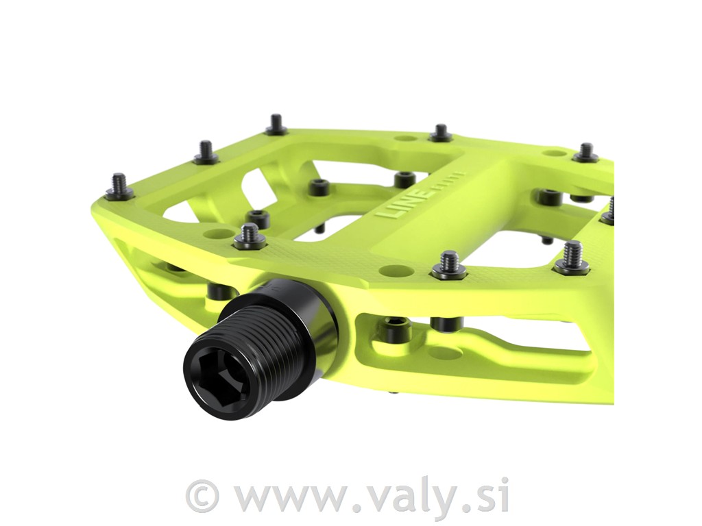 Trek pedala flat Line Elite rumena (volt)