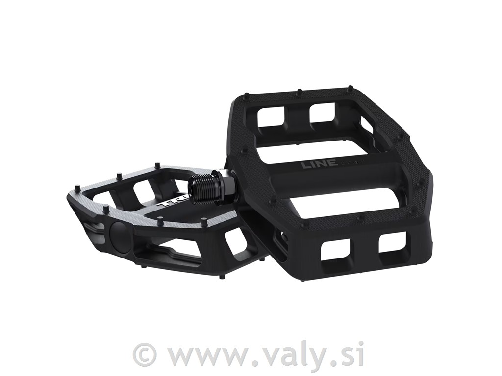 Trek pedala flat Line Comp črna