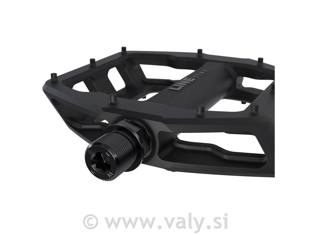 Trek pedala flat Line Comp črna