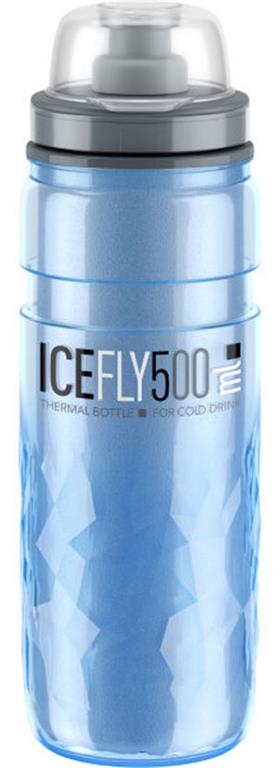 Elite termo bidon Ice Fly modra 500 ml