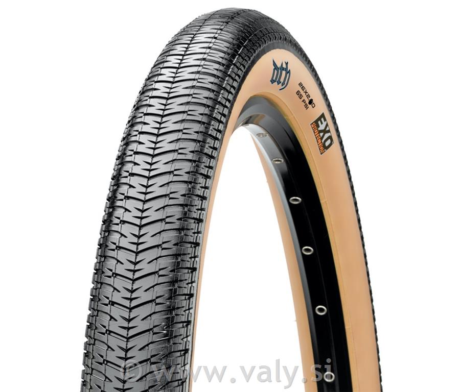 Maxxis plašč DTH 26x2.15 EXO zložljiv rjava bočnica