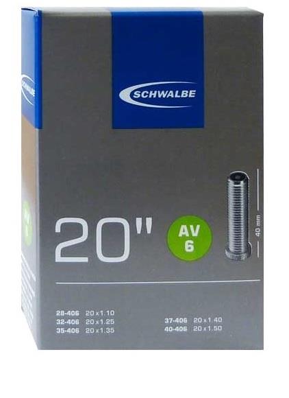 Schwalbe zračnica 20" 28/40-406 AV40mm AV 6