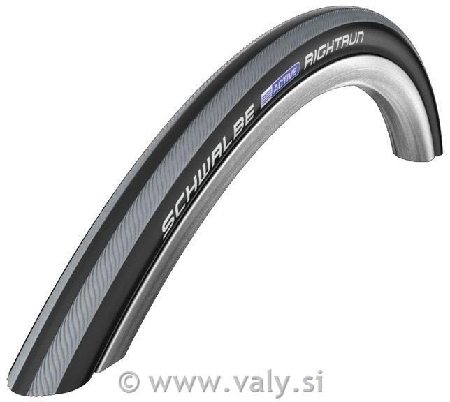 Schwalbe plašč za invalidsko kolo Rightrun 24x1.00 črna siva