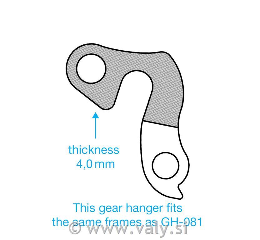 Nosilec menjalnika GH-013