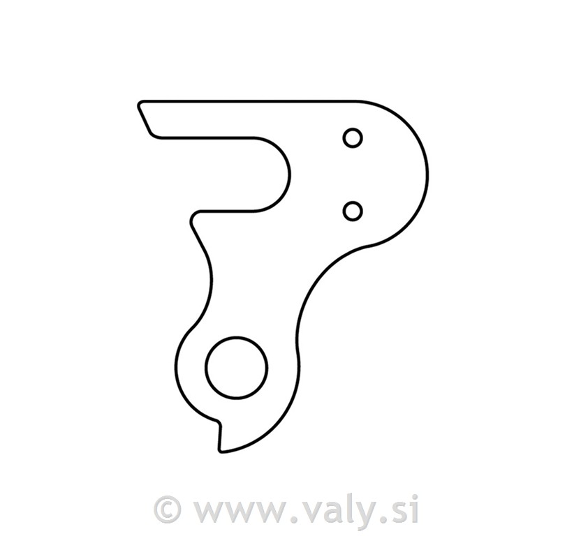 Nosilec menjalnika GH-027