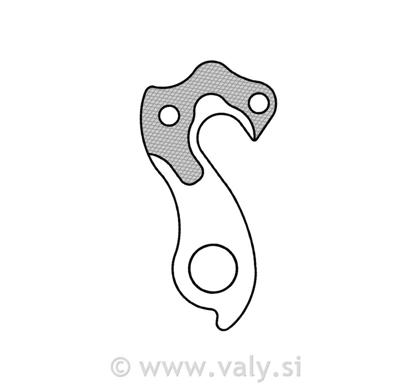 Nosilec menjalnika GH-041