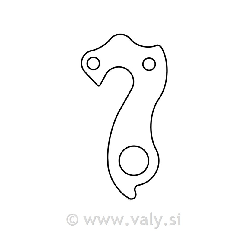 Nosilec menjalnika GH-041