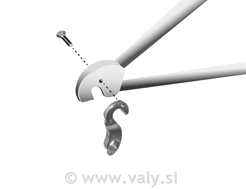 Nosilec menjalnika GH-049