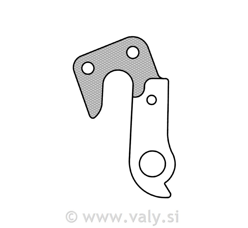 Nosilec menjalnika GH-051