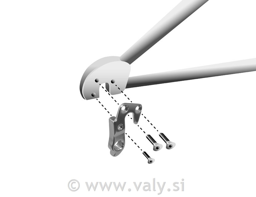 Nosilec menjalnika GH-051