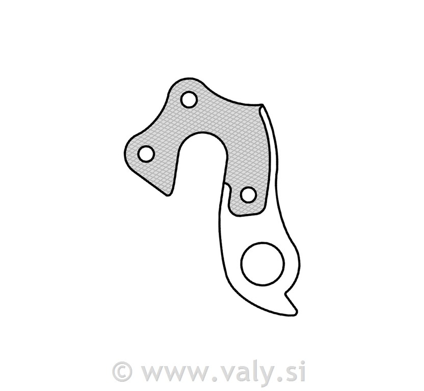 Nosilec menjalnika GH-057