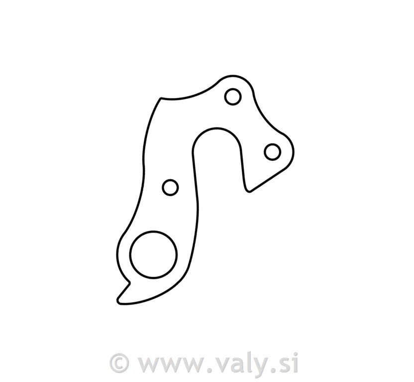 Nosilec menjalnika GH-057