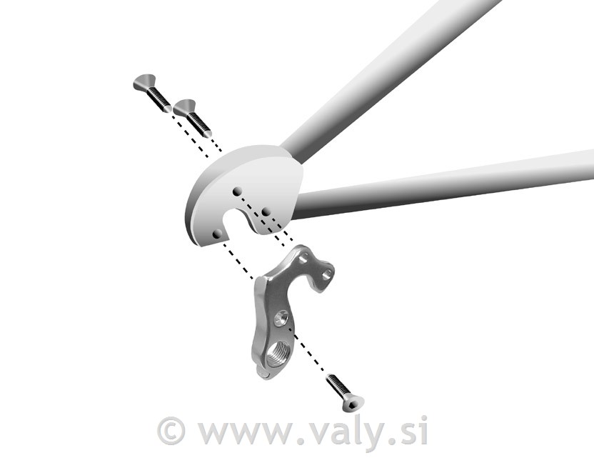 Nosilec menjalnika GH-057