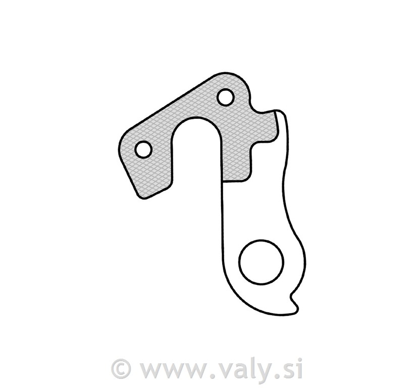 Nosilec menjalnika GH-059