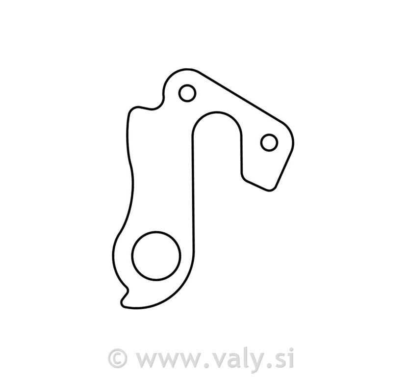 Nosilec menjalnika GH-059