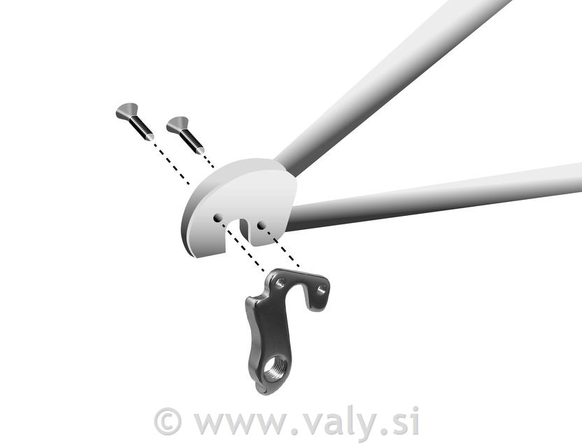 Nosilec menjalnika GH-059