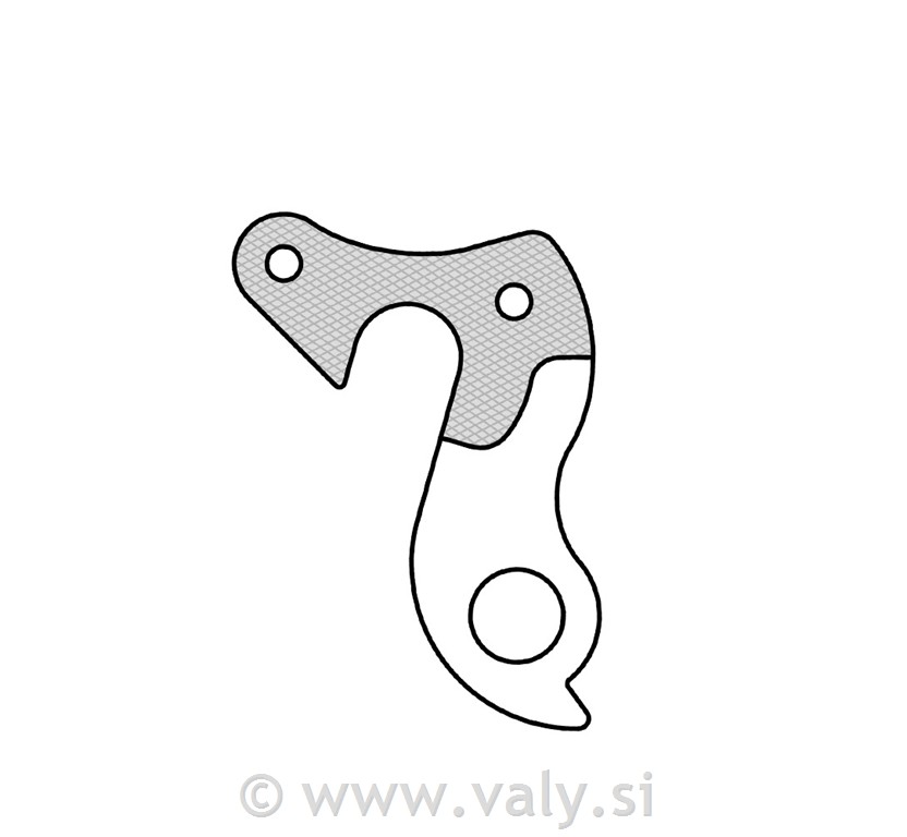 Nosilec menjalnika GH-060