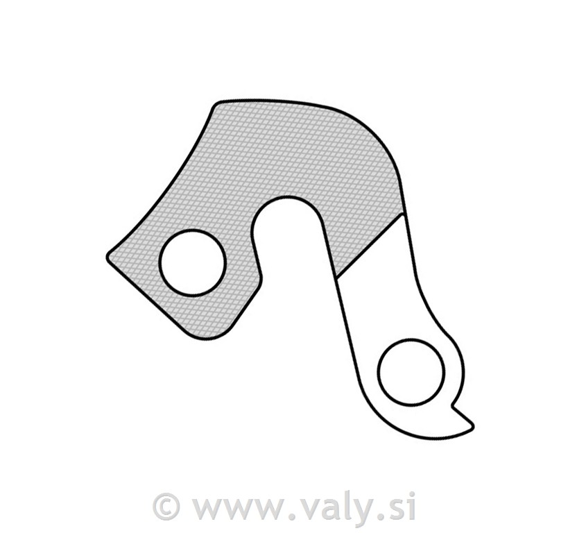 Nosilec menjalnika GH-061