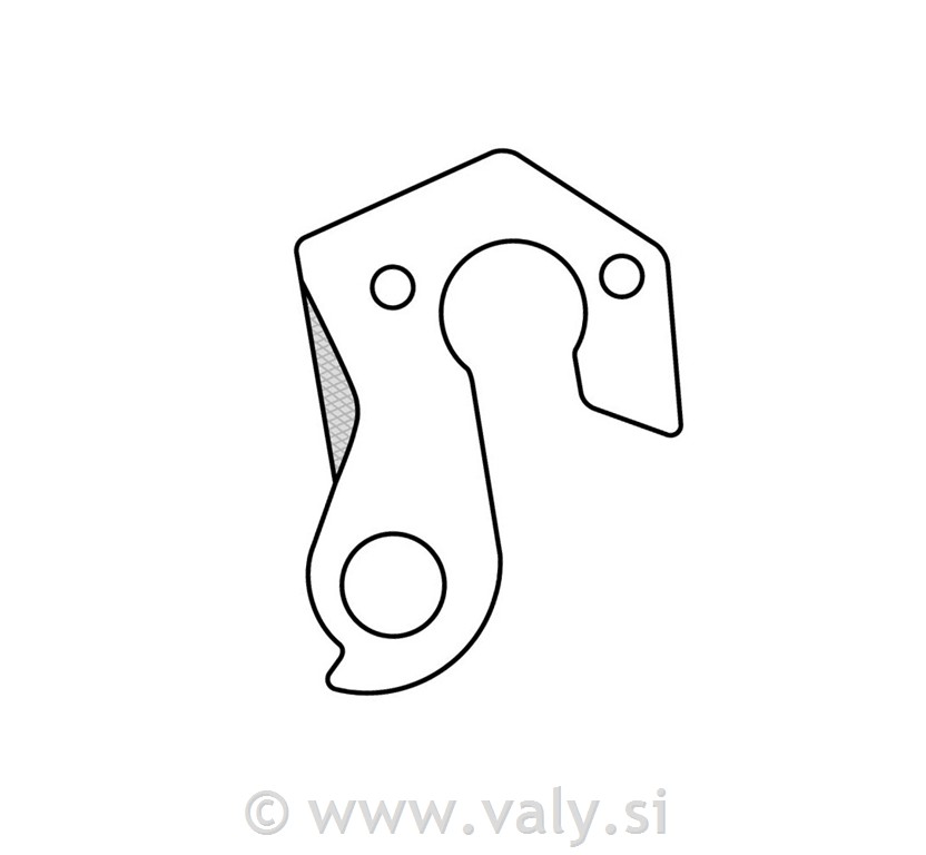 Nosilec menjalnika GH-063